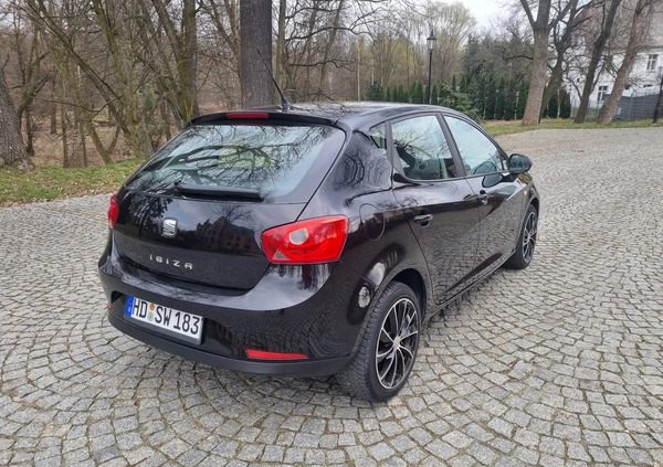 Seat Ibiza cena 14999 przebieg: 190000, rok produkcji 2009 z Biała Rawska małe 67